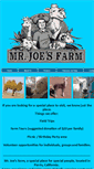 Mobile Screenshot of mrjoesfarm.org